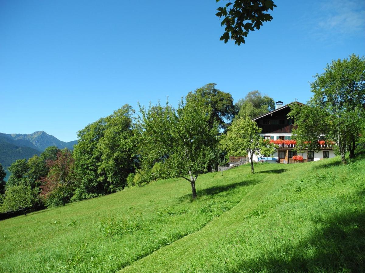 Berghuetterl - Ferienhaus Ingerlhof Tegernsee Exterior foto