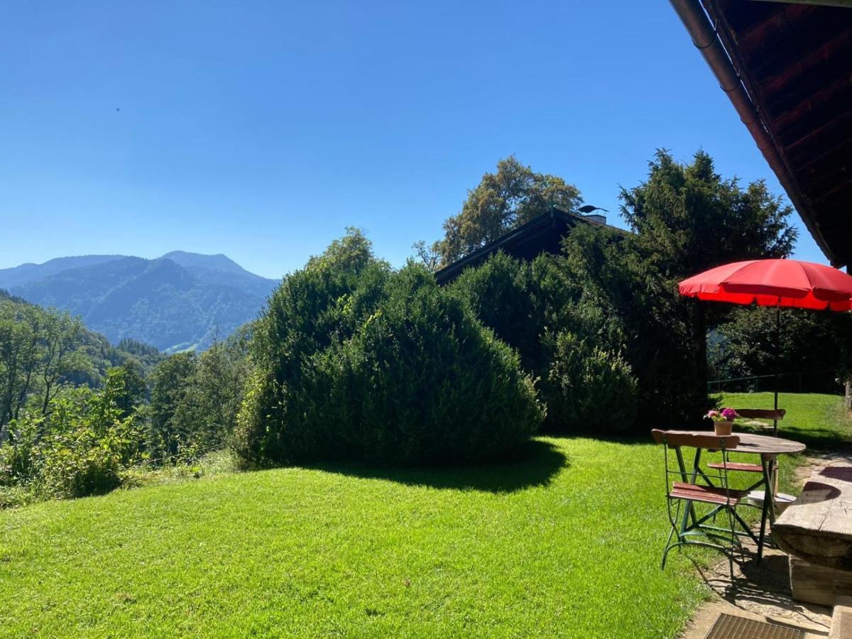 Berghuetterl - Ferienhaus Ingerlhof Tegernsee Exterior foto